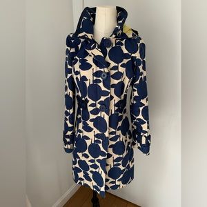 Boden raincoat. Navy. Size 4.